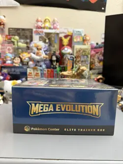 Pokemon TCG Mega Evolution Pokemon Center ETB Lucario NEW SEALED - Image 5