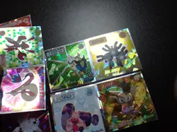 Pokemon Wafer Promo Holo Sticker x9 Charizard Milotic Eevee etc #4684 - Image 3