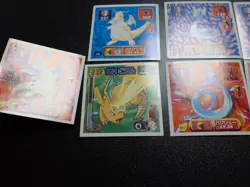 Pokemon Card Amada Sticker x7 Dragonite Dragonair Dratini Evolutions #4590 - Image 4