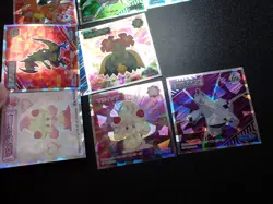 Pokemon Wafer Promo Holo Sticker x9 Charizard Gardevoir Metagross etc #4680 - Image 5