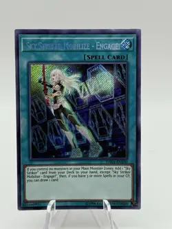 Yugioh! Sky Striker Mobilize - Engage! DASA-EN030 Secret Rare Unlimited NM - Image 1