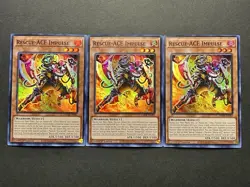 3x Rescue-Ace Impulse | AMDE-EN001 | Super Rares | NM | 1st Edition | YuGiOh! - Image 1