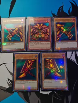 Yugioh Exodia Lost Art Promo Cards - Image 1