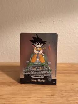 Son Goku E-48 Silver Energy Marker Dragon Ball Manga Booster Card Fusion World - Image 1