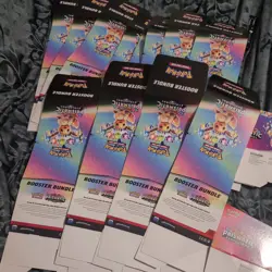 Prismatic Evolutions Booster Bundle Box (EMPTY NO CARDS,SLIGHTLY DAMAGED SEE PIC - Image 2