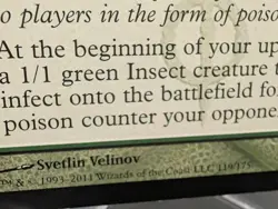 (LP) Phyrexian Swarmlord New Phyrexia Regular - Image 2