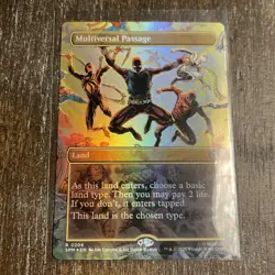 Multiversal Passage (Borderless) Marvel's Spider-Man foil - Image 1