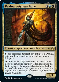 Dralnu, seigneur liche TSR MTG Magic VF NM - Image 1