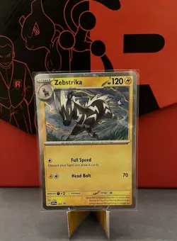 Zebstrika #201 Black Star Promo Cosmos Holo Rare - Pokemon TCG - NM+ - Image 1