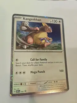 Pokemon TCG Kangaskhan SVP 202 Holo Black Star Promo Destined Rivals NM - Image 1