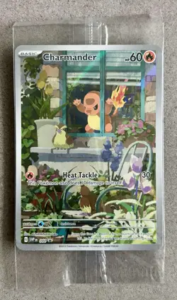Pokemon Sealed Charmander 44 Obsidian Flames SVP Black Star Promo New Rare Clean - Image 1