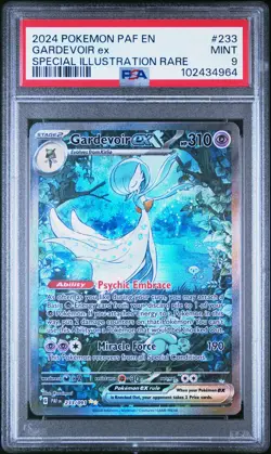 2024 POKEMON PAF EN-PALDEAN FATES SPECIAL ILLUSTRATION RARE GARDEVOIR EX PSA 9 - Image 1