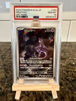 Mewtwo 183/165 ~ Japanese Full Art Rare ~ PSA 10 Gem Mint ~ SV 151 Pokemon 2023 - Image 1