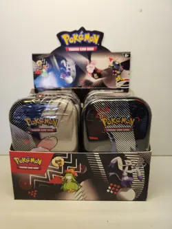 Pokemon TCG SV10.5 Black Bolt & White Flare Unova Mini Tin Display Sealed - Image 1