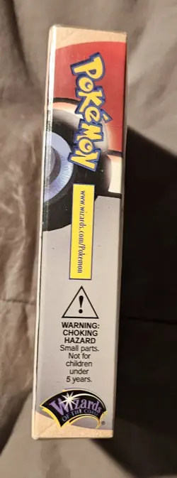1999 Wizards of the Coast Pokemon Fossil Lockdown Theme Deck Original Sealed Box - Image 4