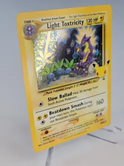 2021 Pokemon Light Toxtricity SWSH177 Black Star Promo NM-MT Celebrations 5 - Image 2