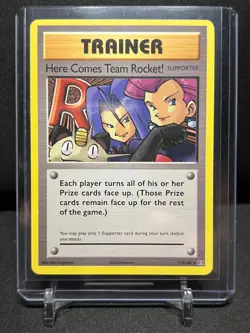 Here Comes Team Rocket! 113/108 Secret Rare Pokemon 2016 XY Evolutions - NM - Image 1