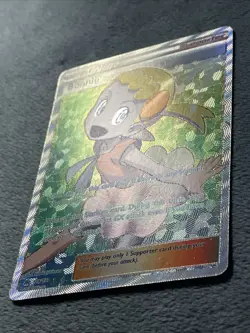 Bonnie 128/131 Rare Holo Full Art Textured Pokemon Card Forbidden Light - Image 2