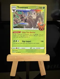 TREVENANT - 17/196 Trick Or Trade 2023 NM - Holo Rare - Pokemon TCG Card - Image 1