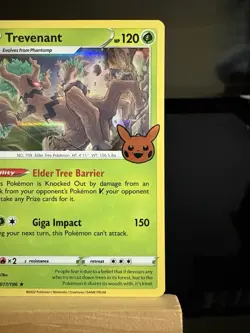 TREVENANT - 17/196 Trick Or Trade 2023 NM - Holo Rare - Pokemon TCG Card - Image 3