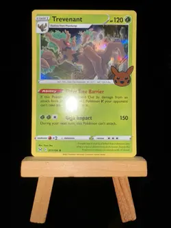 TREVENANT - 17/196 Trick Or Trade 2023 NM - Holo Rare - Pokemon TCG Card - Image 4