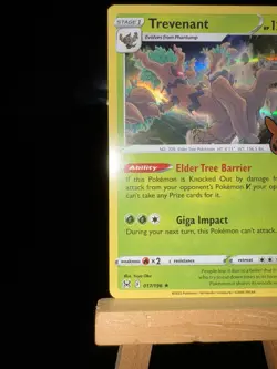 TREVENANT - 17/196 Trick Or Trade 2023 NM - Holo Rare - Pokemon TCG Card - Image 5