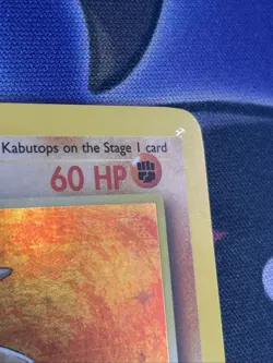 * Pokemon TCG Kabutops Holo Rare Card 9/62 Fossil Unlimited 1999 Vintage LP+ - Image 3