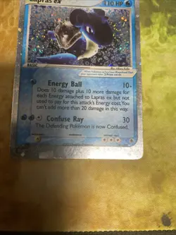 Pokemon TCG Lapras EX Ruby and Sapphire Holo Ultra Rare Card 99/109 - Image 3