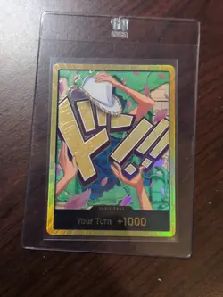 One Piece PRB-02 the Best Vol.2 Nico Robin Don Card Gold Frame - Image 1