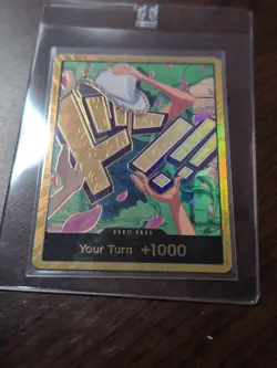 One Piece PRB-02 the Best Vol.2 Nico Robin Don Card Gold Frame - Image 2