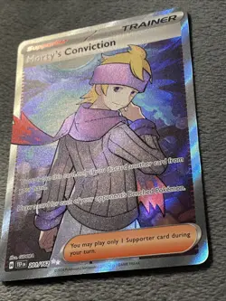 Morty’s Conviction 201/162 Temporal Forces Full Art Double Rare Pokemon Card - Image 2