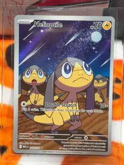 Helioptile 143/132 Illustration Rare Pokemon Card MEGA EVOLUTION - English NM - Image 1