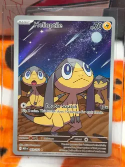 Helioptile 143/132 Illustration Rare Pokemon Card MEGA EVOLUTION - English NM - Image 3