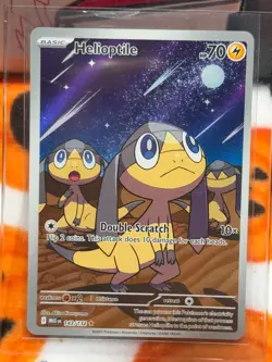 Helioptile 143/132 Illustration Rare Pokemon Card MEGA EVOLUTION - English NM - Image 4
