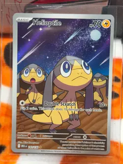 Helioptile 143/132 Illustration Rare Pokemon Card MEGA EVOLUTION - English NM - Image 5