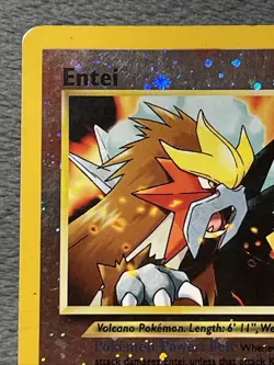 Entei 34 Black Star Promo Holo 2001 Pokemon Card Vintage Nintendo Ken Sugimori - Image 3