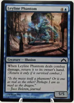 Leyline Phantom | Duel Decks DDM | MTG Magic Card | Illusion | LP - Image 1