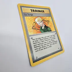 Pokemon LT. SURGE 101/132 2000 Gym Heroes) NM Nintendo Rare Card Vintage TCG - Image 4