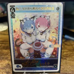 Rem Ram Re:Zero life in another world ACG Sexy ACG Card Doujin Anime - Image 1