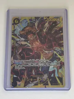 One Piece Card Game Monkey D. Luffy OP10-118 SEC Foil Japanese NM/M - Image 1