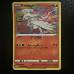 Pokemon Card TCG - Reshiram 017/072 Amazing Rare Shining Fates Near Mint - Image 2