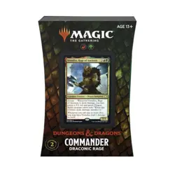 WOTC MtG Commander Adventures in the Forgotten Realms - Draconic Rage New - Image 1