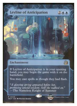 MTG - #23 Leyline of Anticipation - Wilds of Eldraine: Enchanting Tales - Image 1