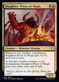 Slaughter-Priest of Mogis - Near Mint MTG Theros Beyond Death - Image 1