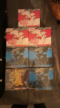 Pokemon TCG S&V -White Flare- Elite Trainer Box (ETB) [Factory Sealed] - Image 2