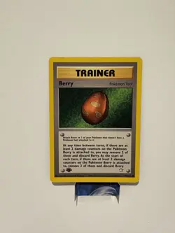 Pokemon Cards: Neo Genesis 1st Edition Common: Berry 99/111 LP - Image 1
