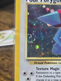 Pokemon Cool Porygon 15/53 Wotc Promo Holo Sealed - Semi Swirl - Image 3