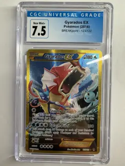 Pokemon Gyarados EX 2016 BREAKpoint 123/122 Secret Rare CGC 7.5 - Image 1