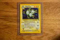 Magneton Holo Rare 11/62 Fossil Unlimited - English Vintage Pokemon - Image 1