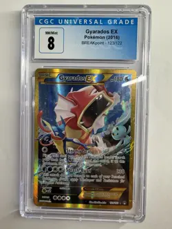 Pokemon Gyarados EX 2016 BREAKpoint 123/122 Secret Rare CGC 8 - Image 1